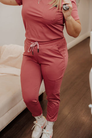 PANTALON D'UNIFORME SHEPHERD - FRAMBOISE - WILL&YOU