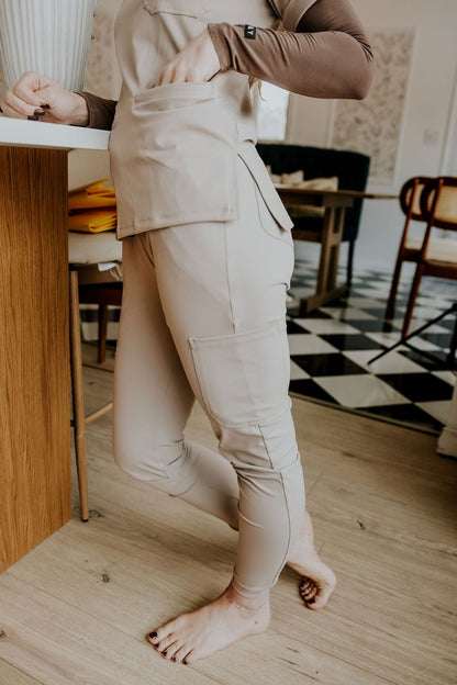 PANTALON D'UNIFORME SHEPHERD - GREIGE - WILL&YOU