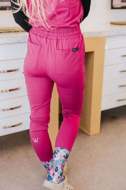 PANTALON D'UNIFORME SHEPHERD - MAGENTA - WILL&YOU