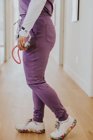 PANTALON D'UNIFORME SHEPHERD - MAUVE - WILL&YOU