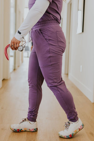 PANTALON D'UNIFORME SHEPHERD - MAUVE - WILL&YOU