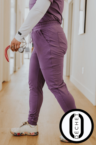 PANTALON D'UNIFORME SHEPHERD - MAUVE - | ZÉRO DÉCHET | - WILL&YOU