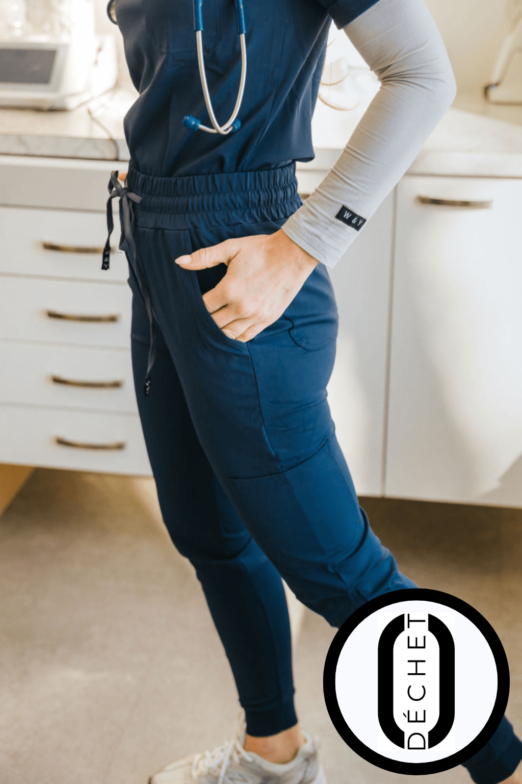 PANTALON D'UNIFORME SHEPHERD - MINUIT - | ZÉRO DÉCHET | - WILL&YOU