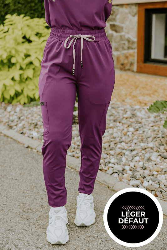 PANTALON D'UNIFORME SHEPHERD -RAISIN- "LÉGER DÉFAUT" - WILL&YOU