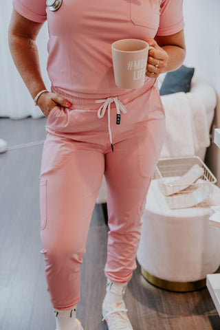 PANTALON D'UNIFORME SHEPHERD - ROSE - WILL&YOU