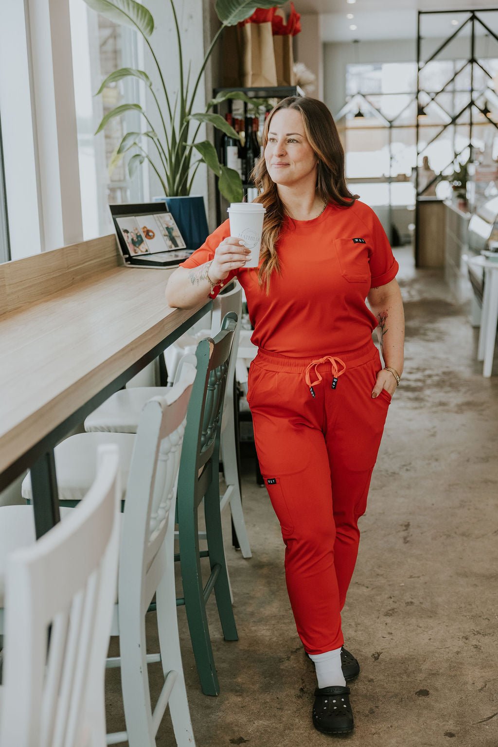 PANTALON D'UNIFORME SHEPHERD - ROUGE - WILL&YOU