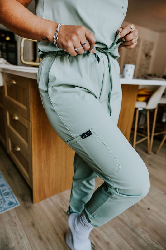 PANTALON D'UNIFORME SHEPHERD - SAUGE - WILL&YOU