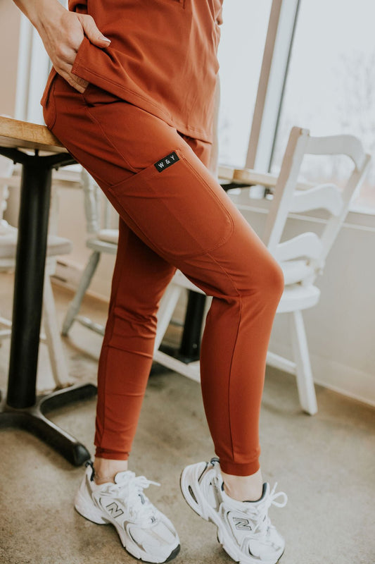 PANTALON D'UNIFORME SHEPHERD - TERRACOTTA - WILL&YOU