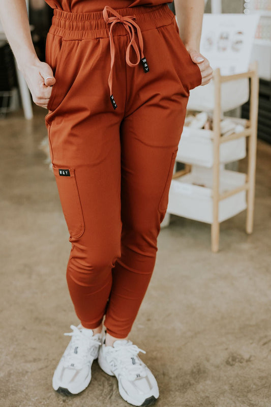 PANTALON D'UNIFORME SHEPHERD - TERRACOTTA - WILL&YOU