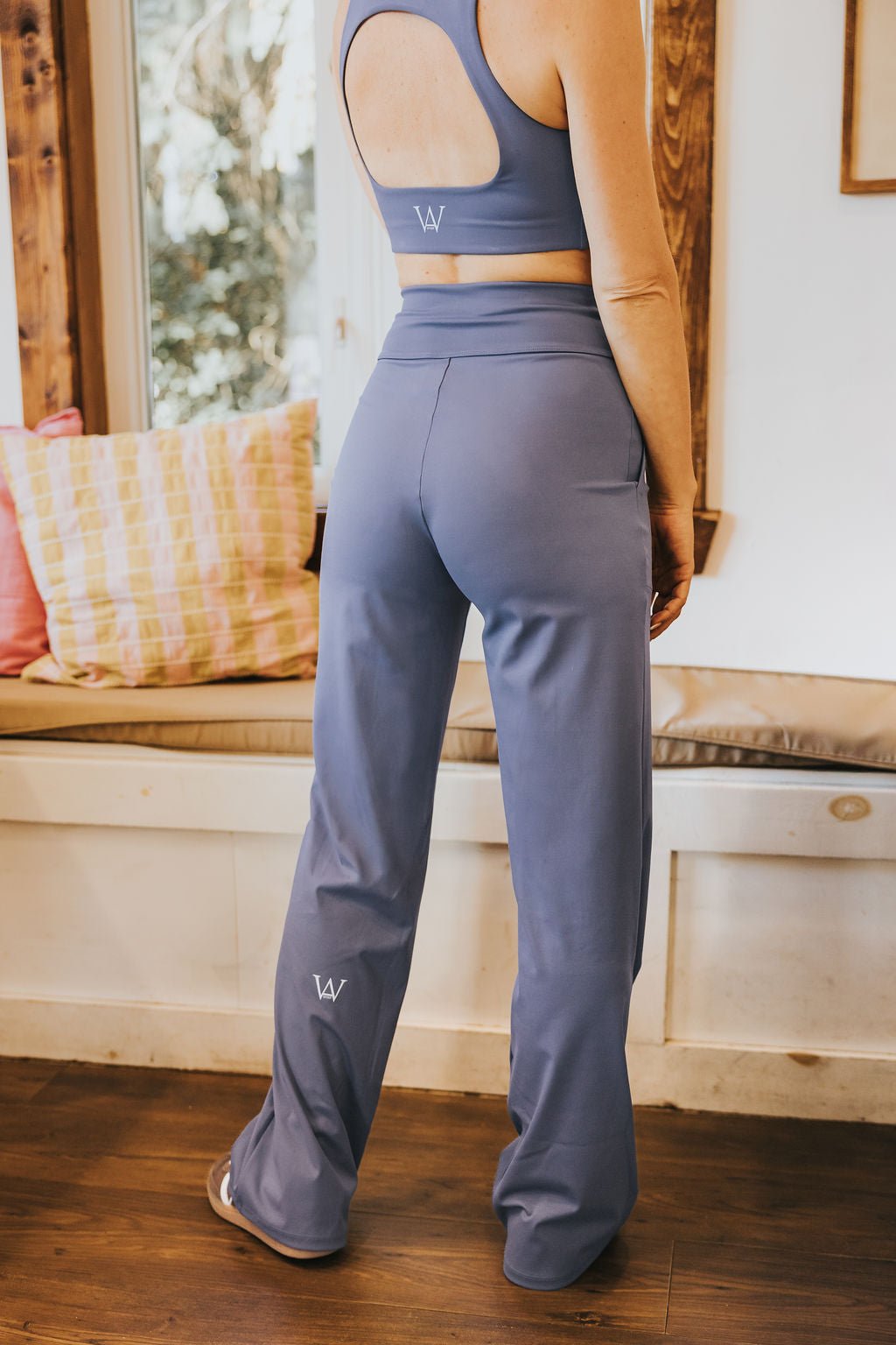 PANTALON MONICA -BLEU ORAGE - WILL&YOU