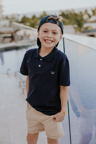 POLO RAPH (ENFANT) - NAVY - WILL&YOU