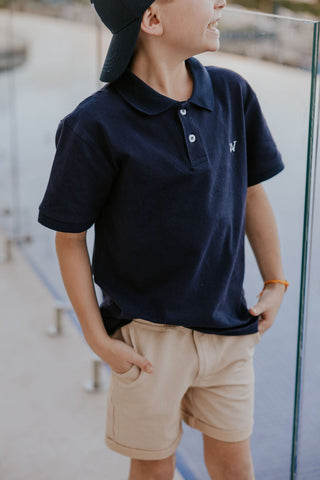 POLO RAPH (ENFANT) - NAVY - WILL&YOU