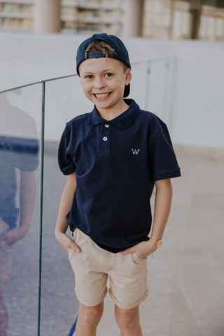 POLO RAPH (ENFANT) - NAVY - WILL&YOU