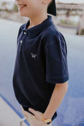 POLO RAPH (ENFANT) - NAVY - WILL&YOU