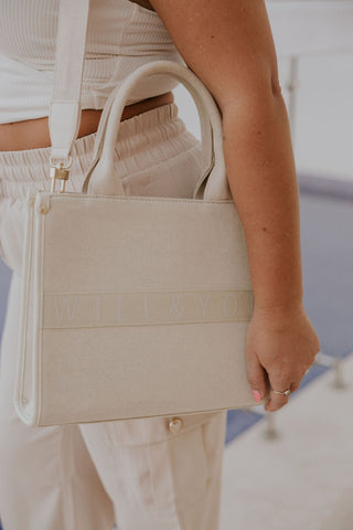 SAC À MAIN HOLLIE - BEIGE - WILL&YOU