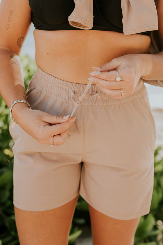 SHORT SPORT NIKKI - BEIGE - WILL&YOU