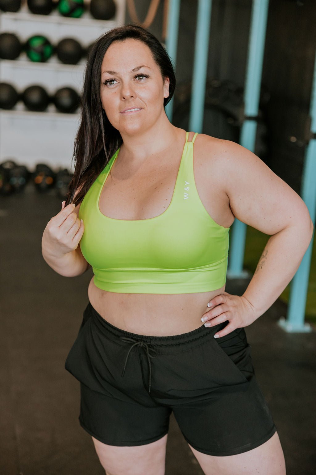 SHORT SPORT NIKKI - NOIR - WILL&YOU