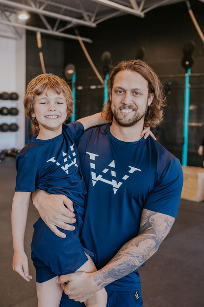 T - SHIRT SPORT JACK (ADULTE) - NAVY - WILL&YOU