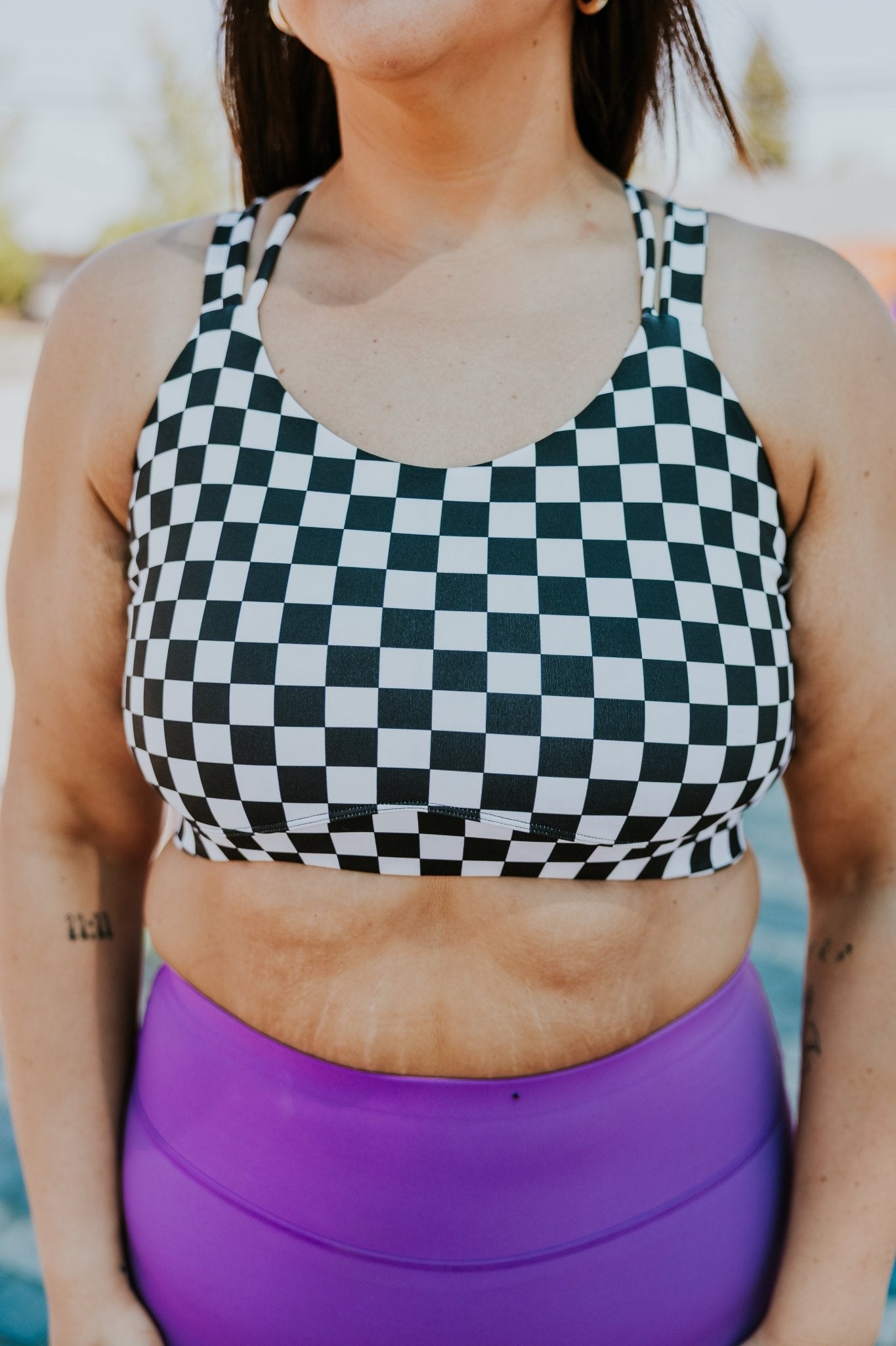 TOP SPORT ELISA COLLAB MEL TACOS -DAMIER - WILL&YOU