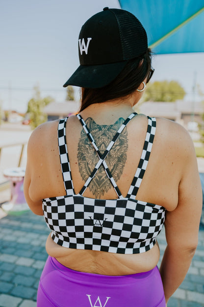 TOP SPORT ELISA COLLAB MEL TACOS -DAMIER - WILL&YOU