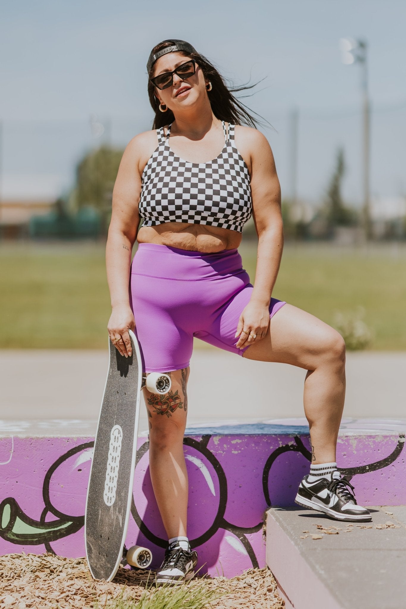 TOP SPORT ELISA COLLAB MEL TACOS -DAMIER - WILL&YOU