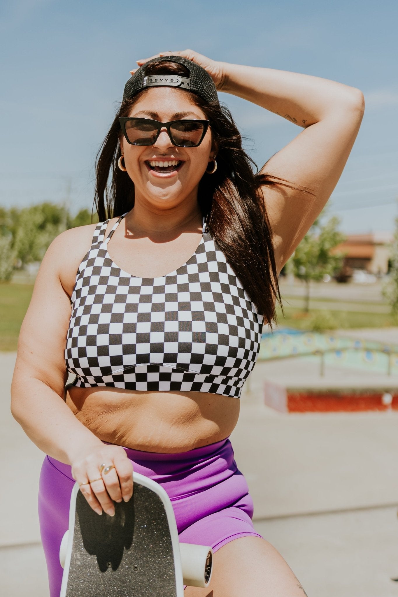 TOP SPORT ELISA COLLAB MEL TACOS -DAMIER - WILL&YOU