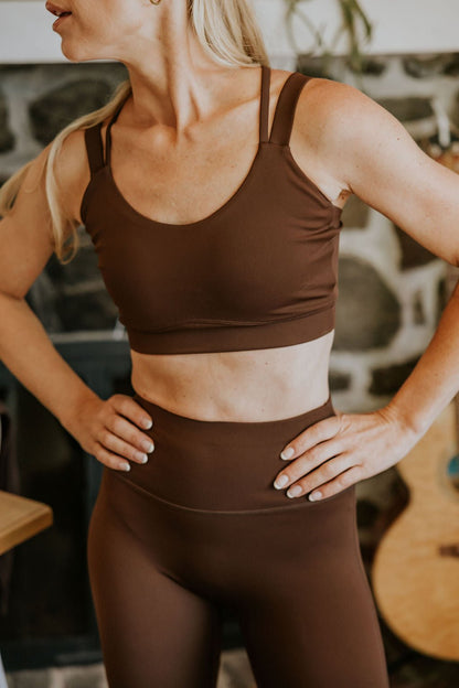 TOP SPORT ELISA -ESPRESSO - WILL&YOU