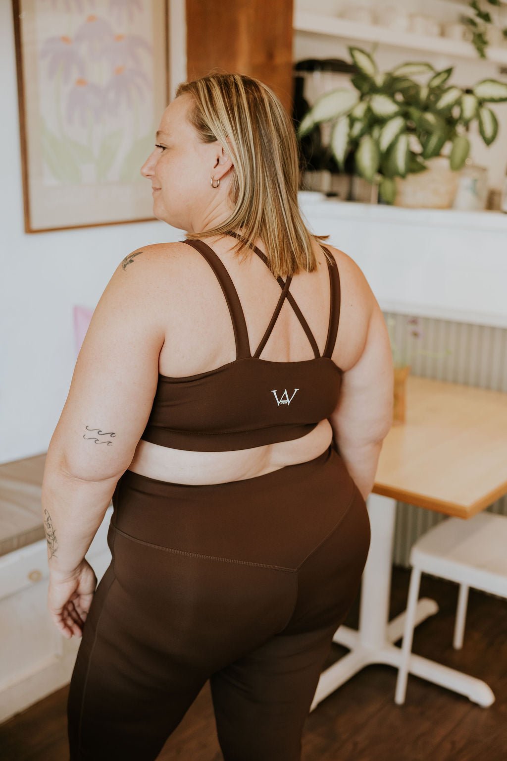 TOP SPORT ELISA -ESPRESSO - WILL&YOU