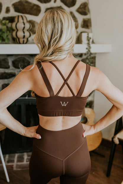 TOP SPORT ELISA -ESPRESSO - WILL&YOU