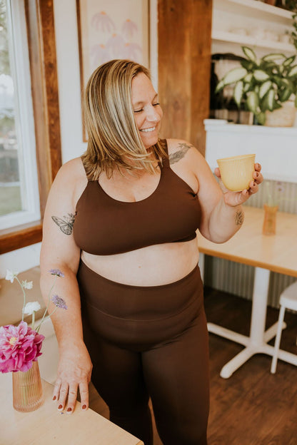TOP SPORT ELISA -ESPRESSO - WILL&YOU