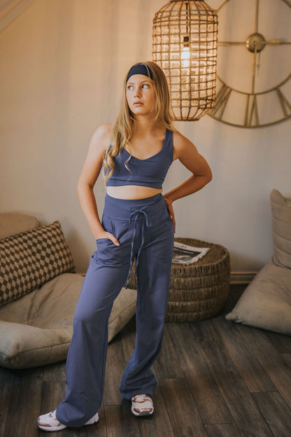 TOP SPORT SARAH -BLEU ORAGE - WILL&YOU