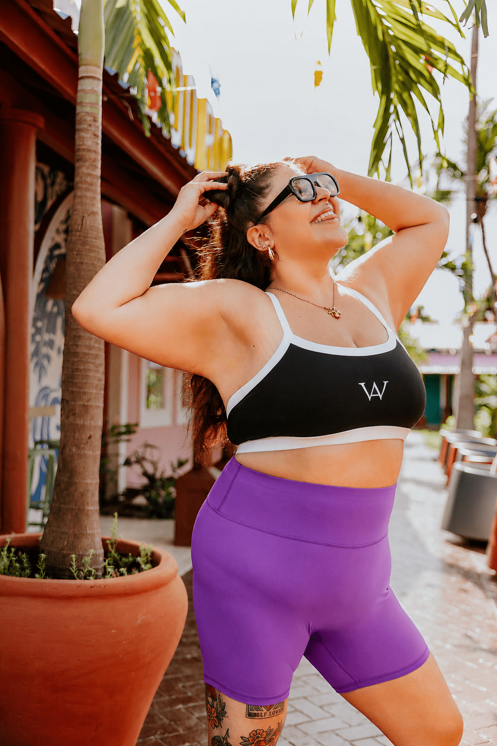 TOP SPORT WHITNEY - NOIR - WILL&YOU