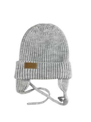 TUQUE LAINAGE (ENFANT AVEC OREILLES) - GRIS - WILL&YOU