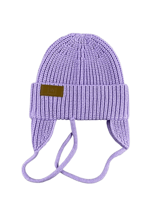 TUQUE LAINAGE (ENFANT AVEC OREILLES) - LILAS - WILL&YOU