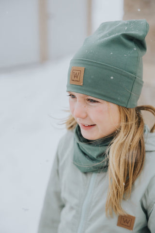 TUQUE PRINTEMPS BIANCA - EUCALYPTUS - WILL&YOU