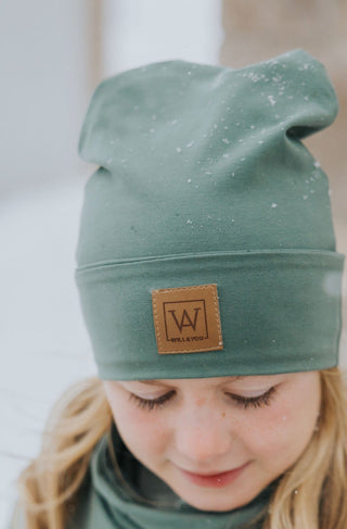 TUQUE PRINTEMPS BIANCA - EUCALYPTUS - WILL&YOU