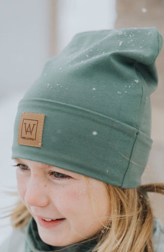 TUQUE PRINTEMPS BIANCA - EUCALYPTUS - WILL&YOU