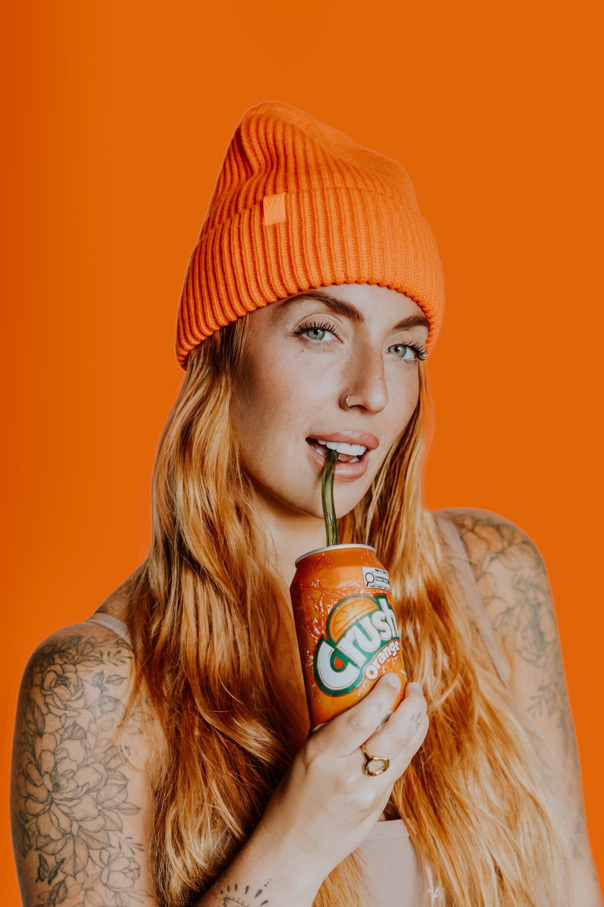 TUQUE SPENCER -ORANGEADE - WILL&YOU