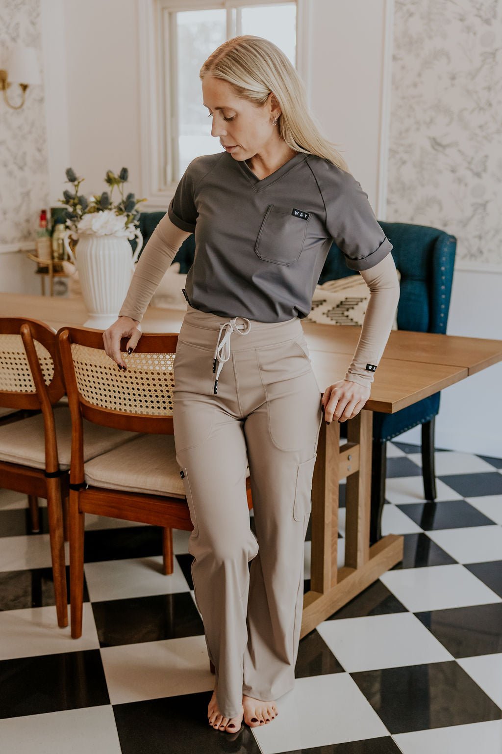 UNDERSCRUB BASIC - GREIGE - WILL&YOU