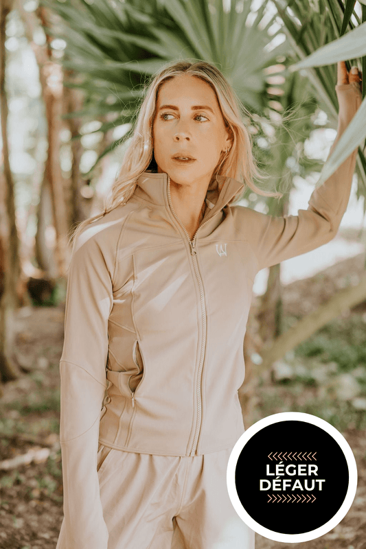 VESTE SPORT PEARSON -BEIGE- ''LÉGER DÉFAUT'' - WILL&YOU